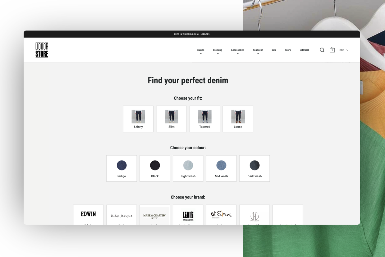 Liquor Store Clothing denim guide